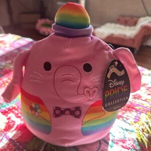 Disney Pride Collection Pink Elephant Plush